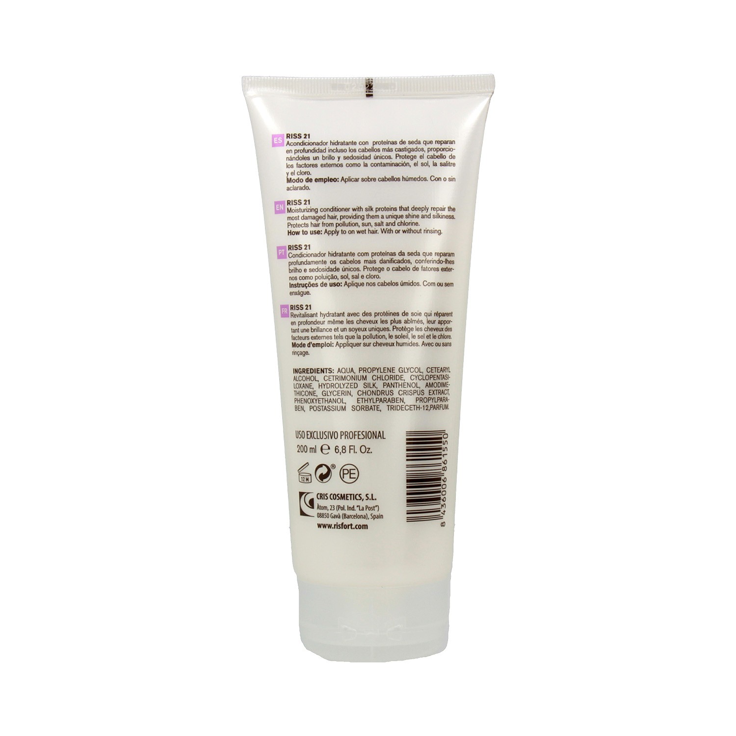 Risfort Riss 21 Balsamo alle proteine della seta 200ml