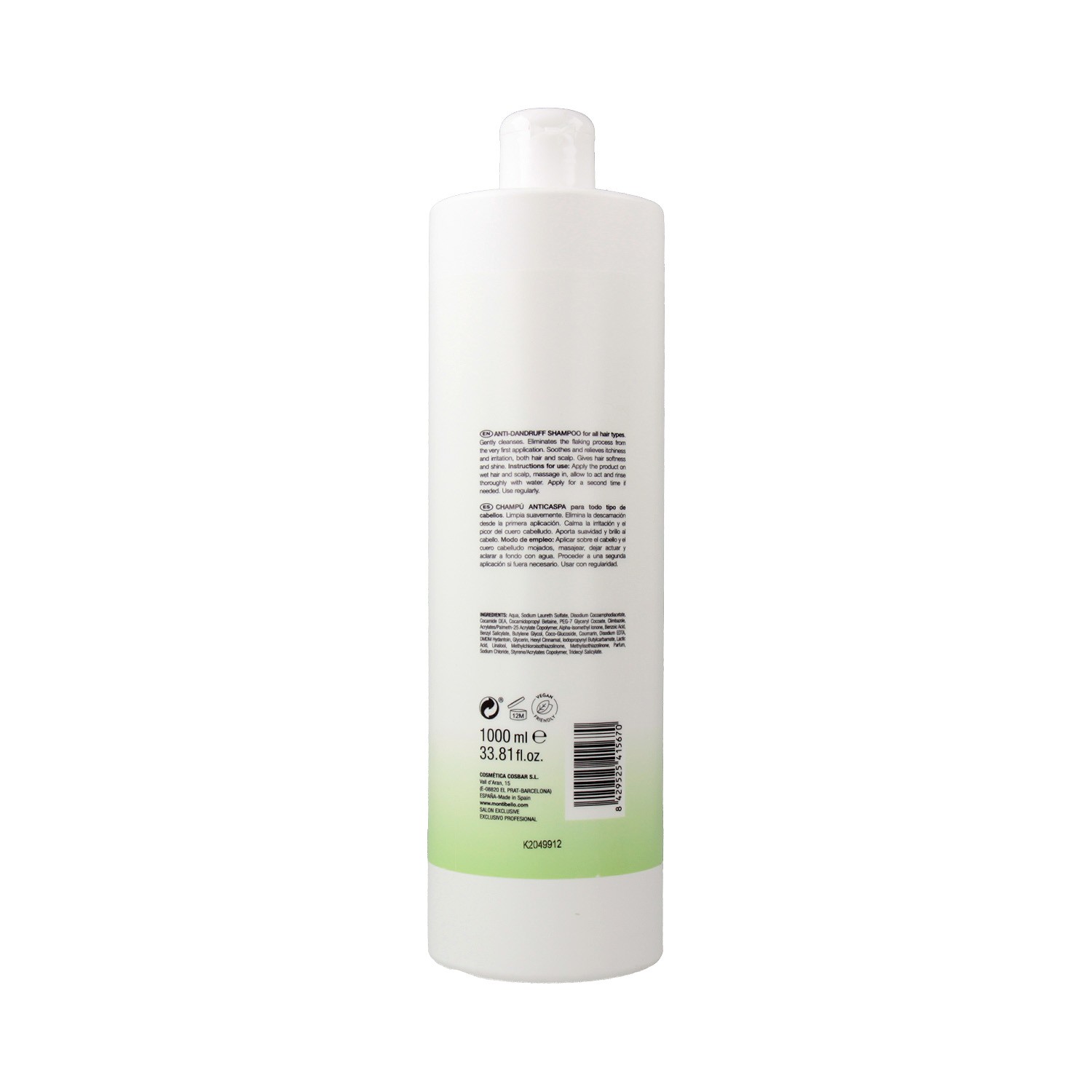 Montibello Dermo Pure Xampu 1000 ml