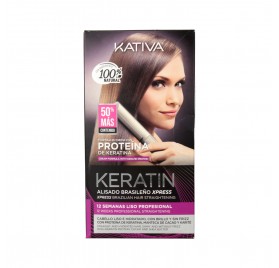 Kativa Keratin Straightening Brazilian Express Kit 150 ml