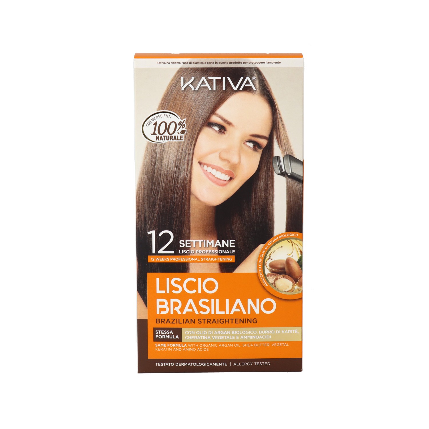 Kativa Lisciatura Brasileño Cheratina Kit