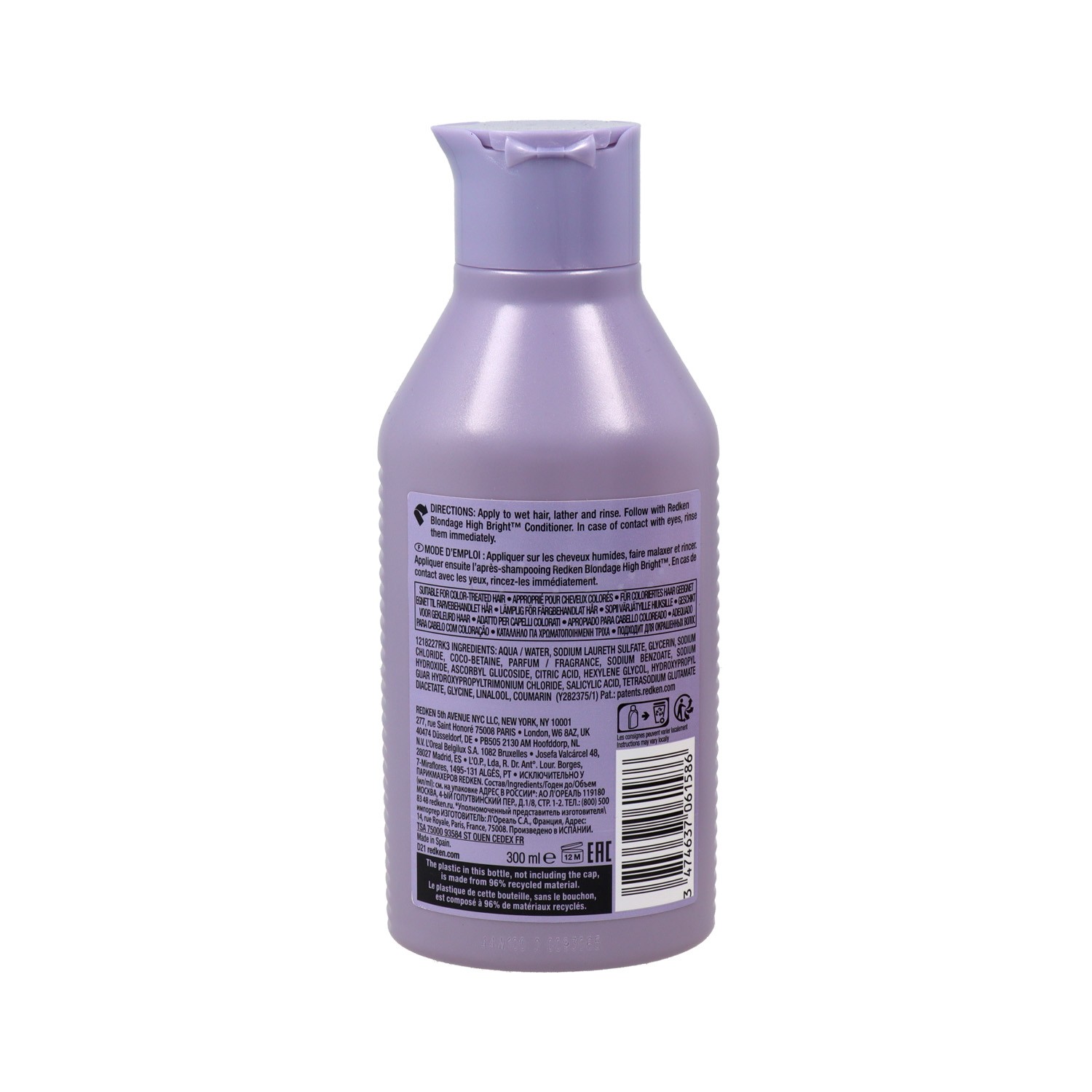 Redken Blondage High Bright Champú 300 ml