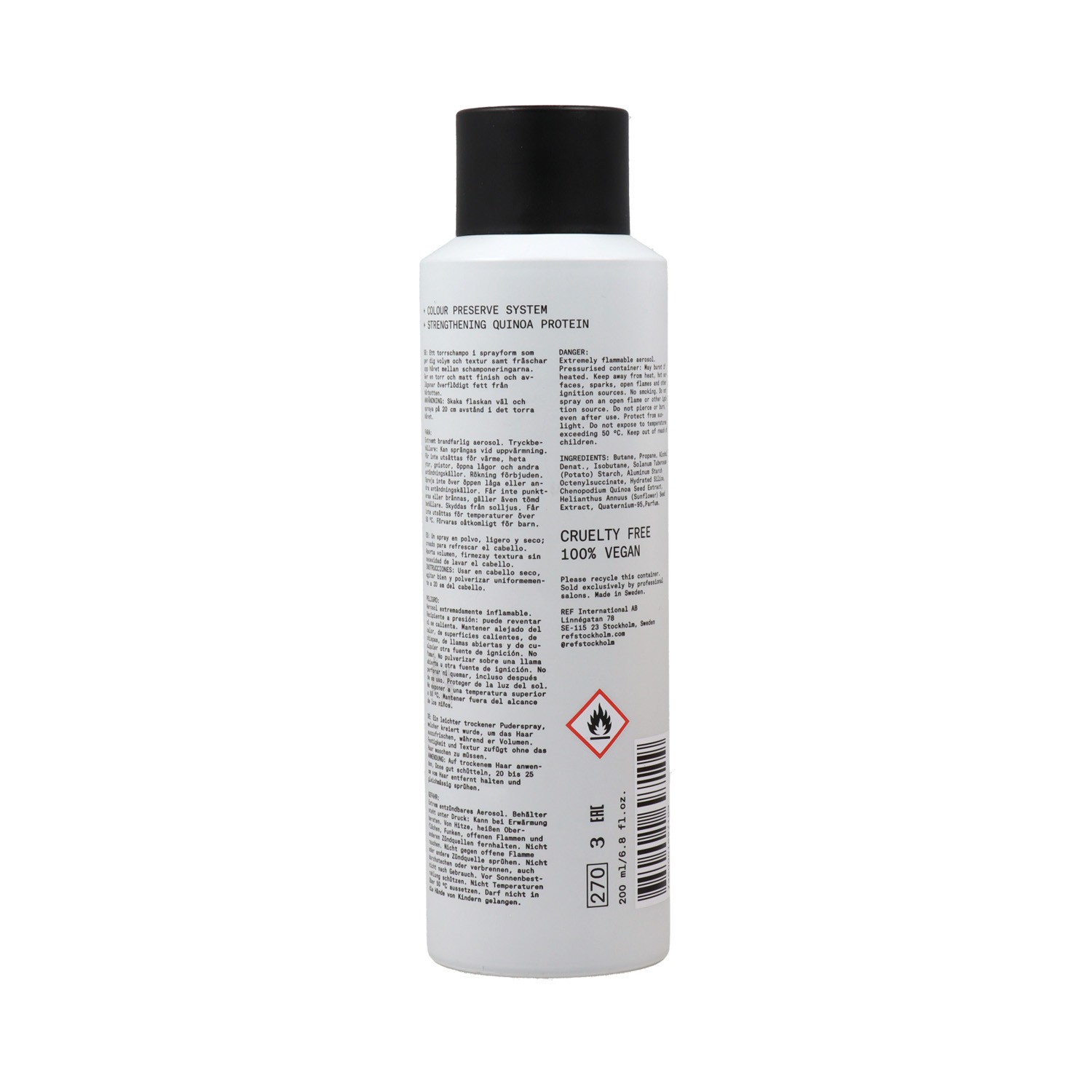 Ref Dry Champú Spray 200 ml