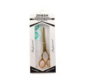 Zenish Tijera Profesional Dentada Dorada 6"
