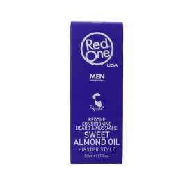 Red One Sweet Almond Mustache Beard Oil 50 ml