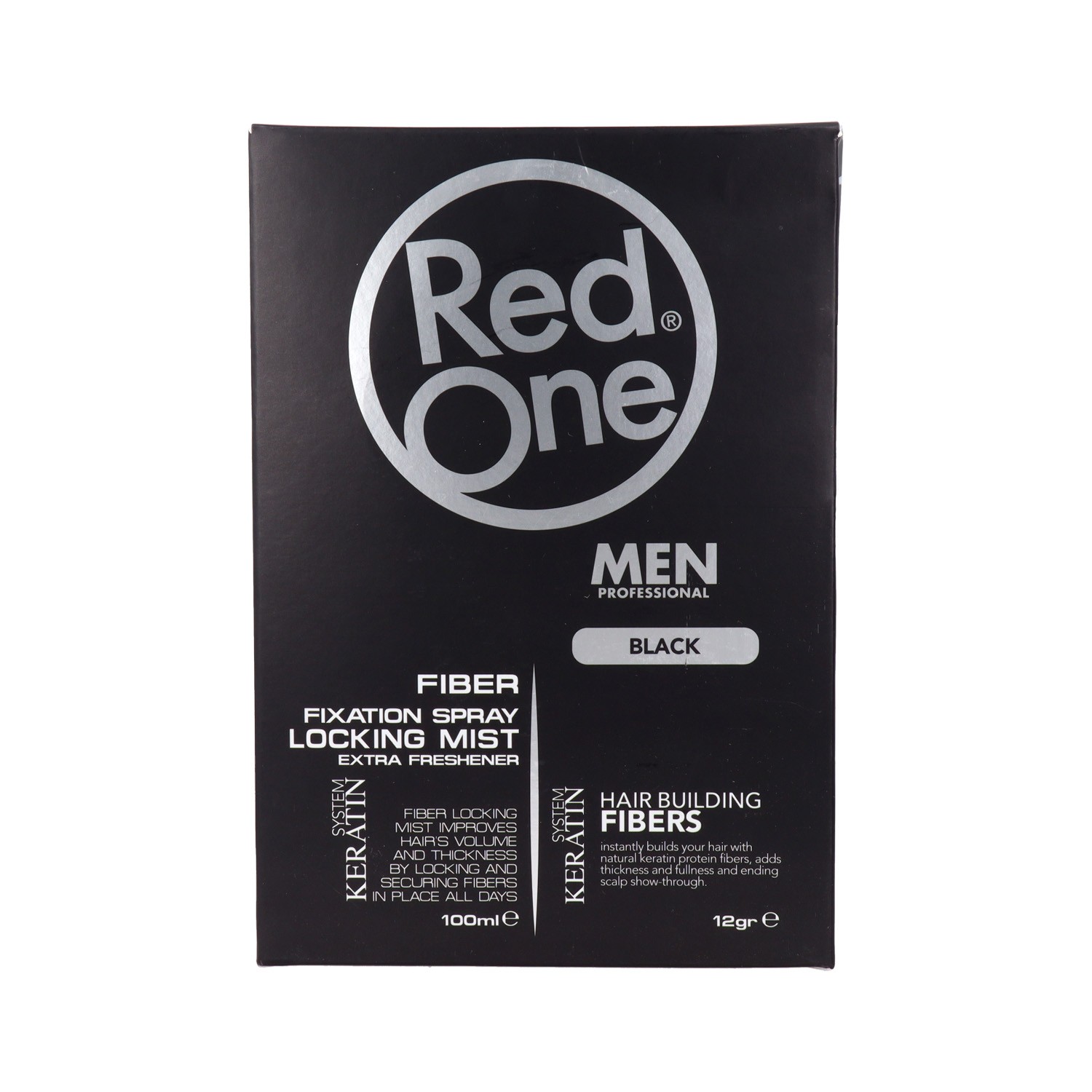 Red One Men Hair Fiber With Dryer 100 ml