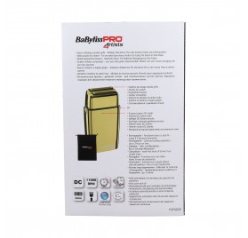 Babyliss Gold Metal Double Foilfx02 Shaver 2