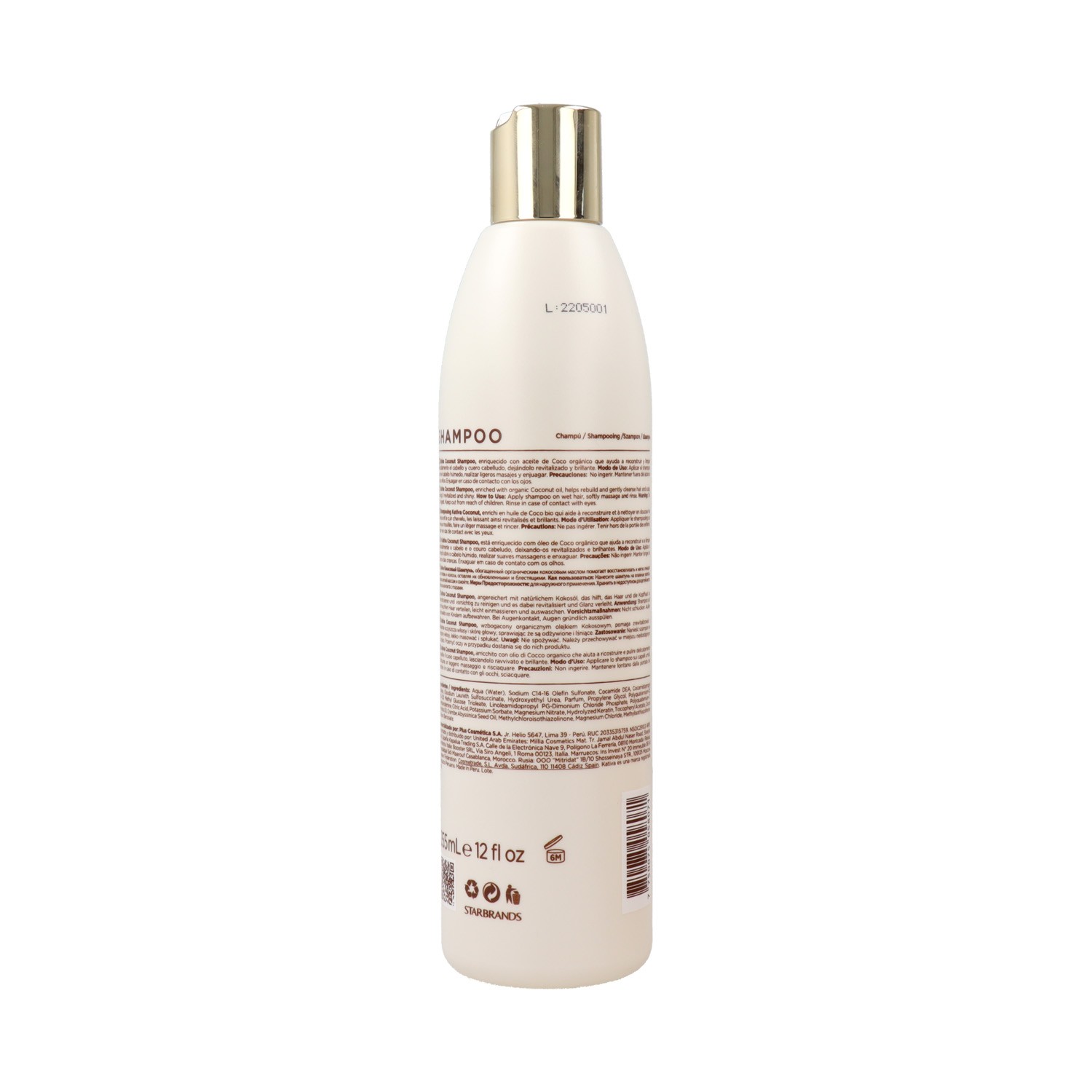 Kativa Shampoing à la Noix de Coco 355 ml