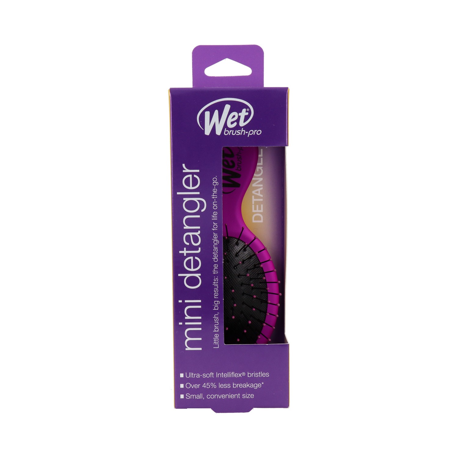 Wet Brush Pro Brush Mini Detangler Purple