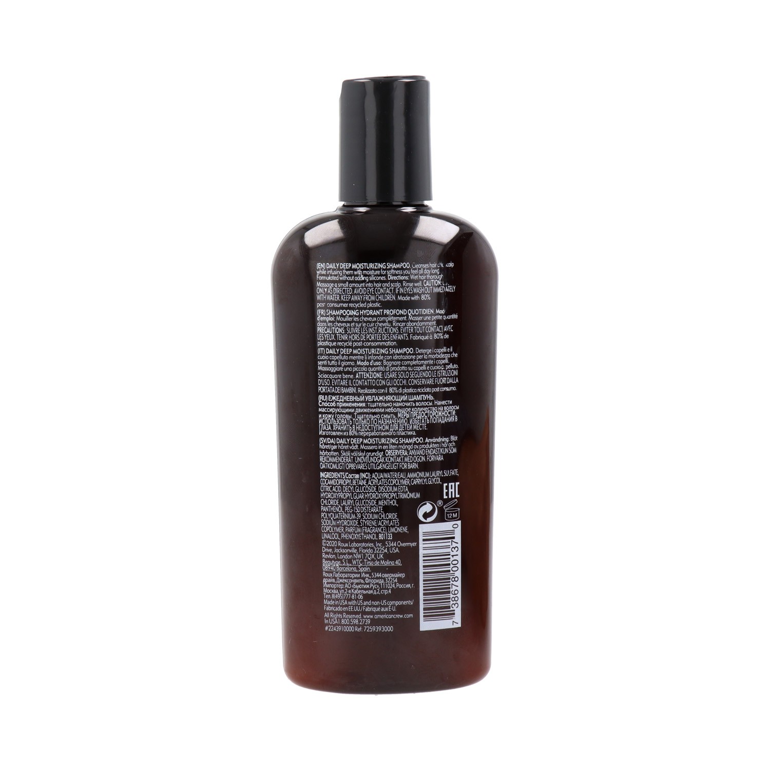 American Crew Shampoo Hidratante Profundo Diário 250 ml