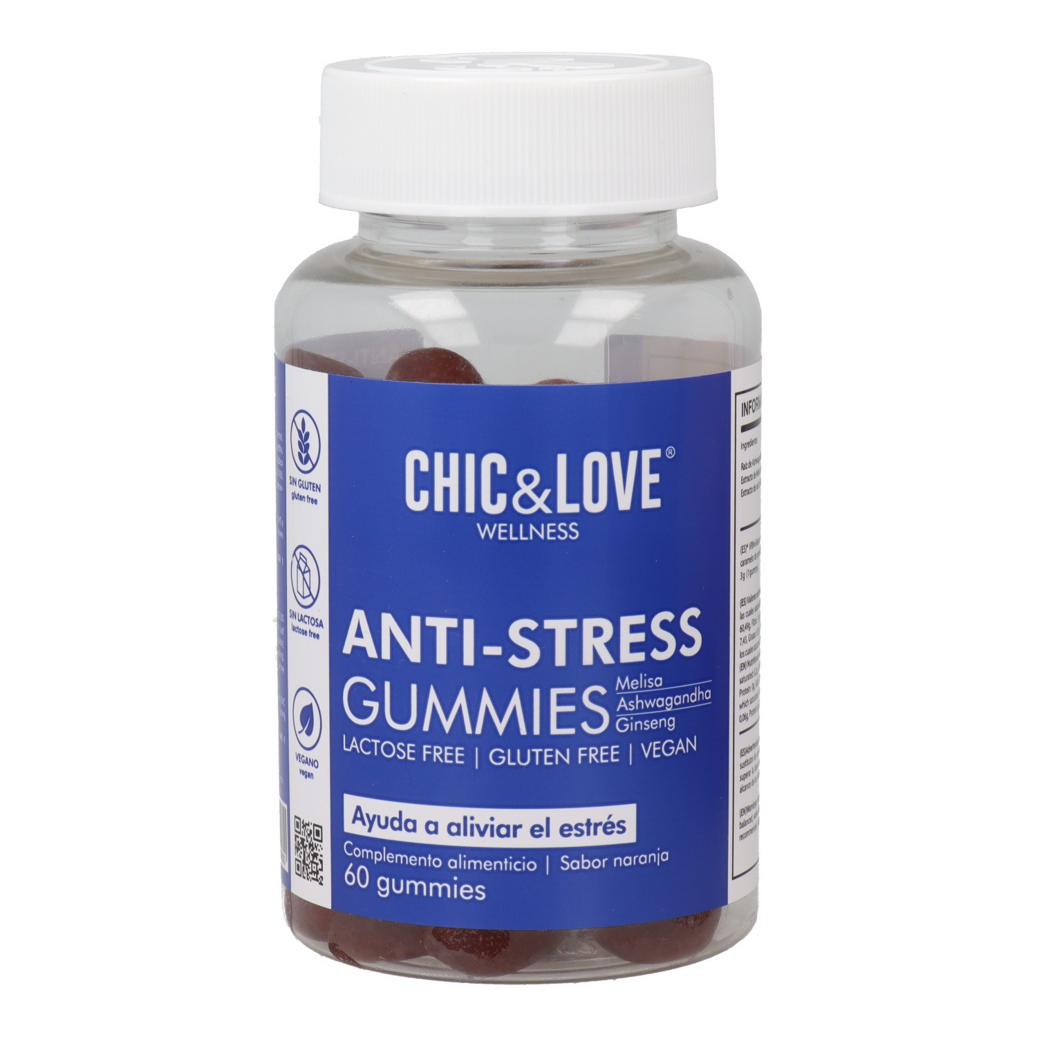 Chic Love Wellness Gummies Anti-Stress 60 U