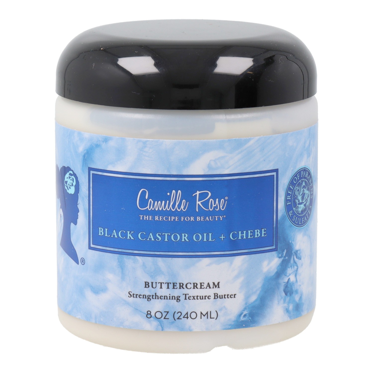 Camille Rose Black Castor Oil Chebe Strengthening Texture Butter 240Ml