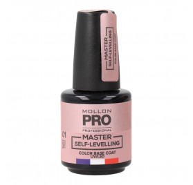 Mollon Pro Master Self Leveling Color Base Coat 01 Soft Pink