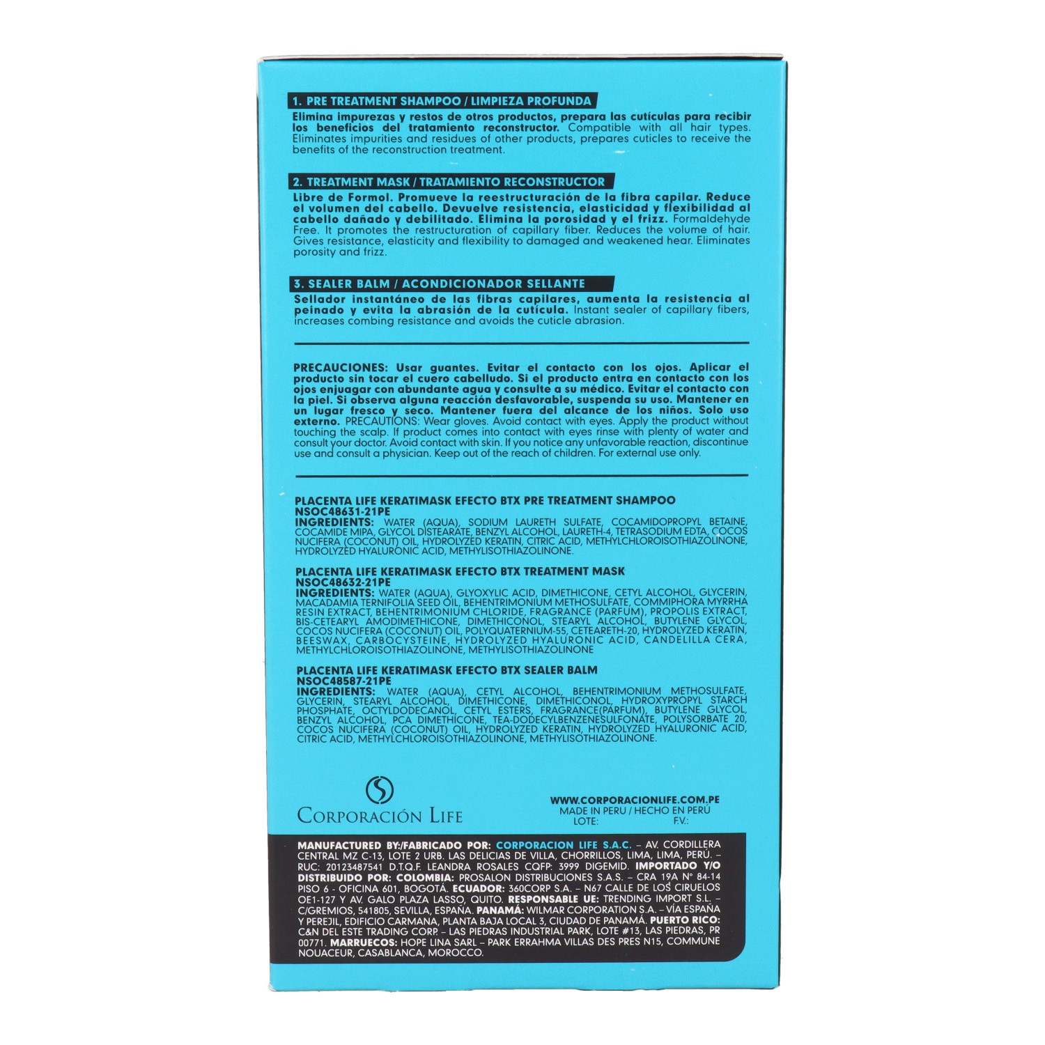 Placenta Life Keratimask Btx Treatment
