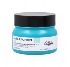 Loreal Expert Scalp Advanced 2 in 1 shampoo e maschera all'argilla 250 ml