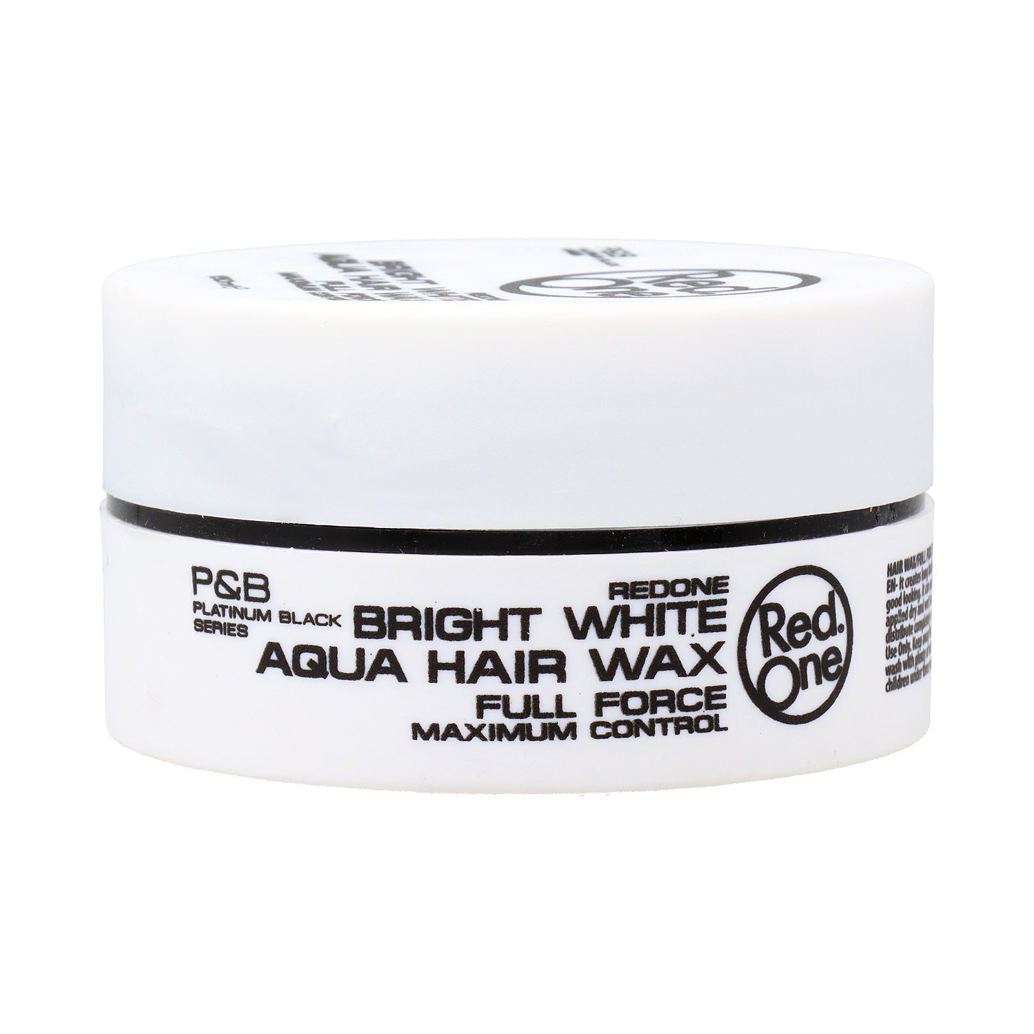 Red One Bright White Aqua Hair Wax Full Force Cire 150 ml