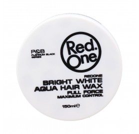 Red One Bright White Aqua Hair Wax Full Force Cire 150 ml