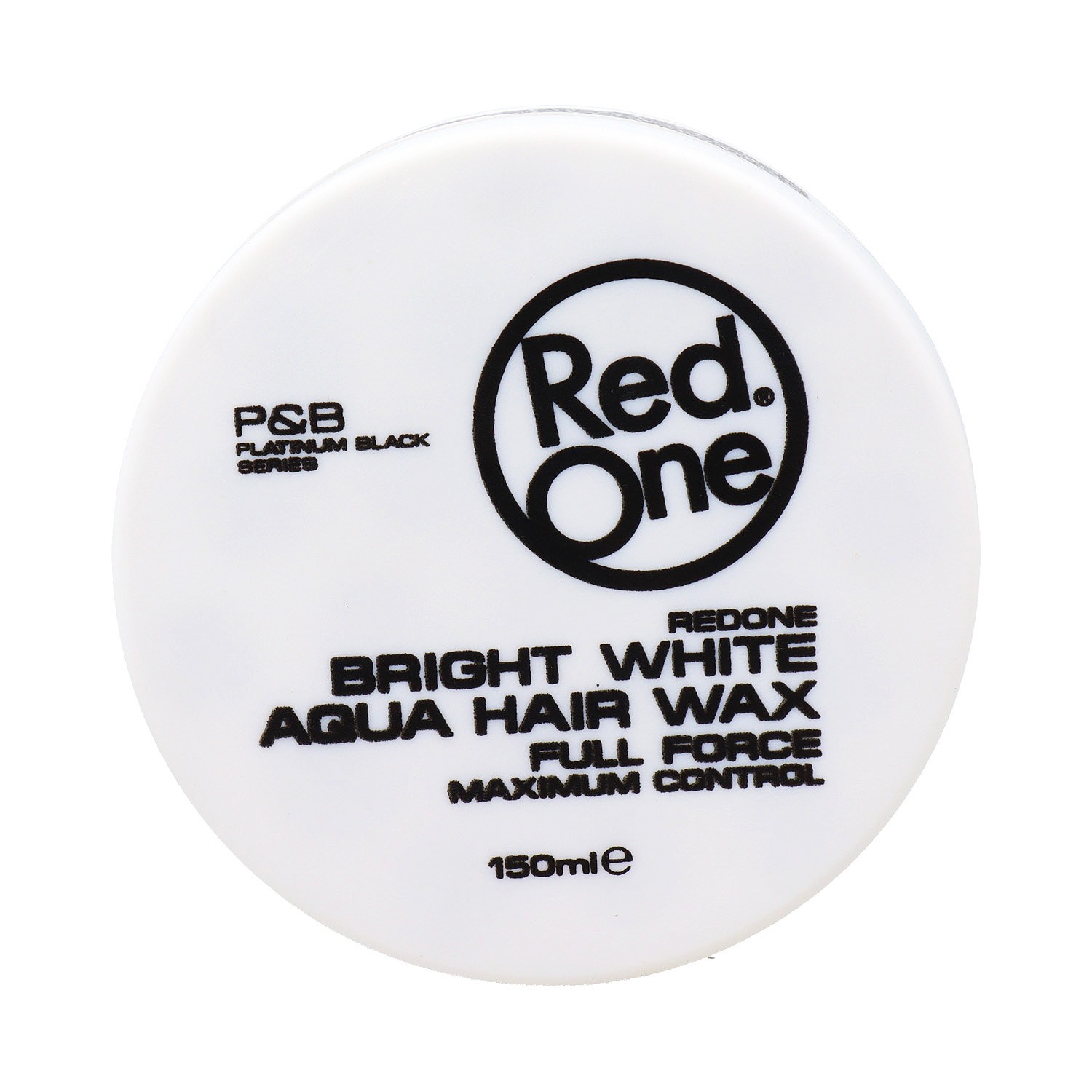 Red One Bright White Aqua Hair Wax Full Force Cire 150 ml