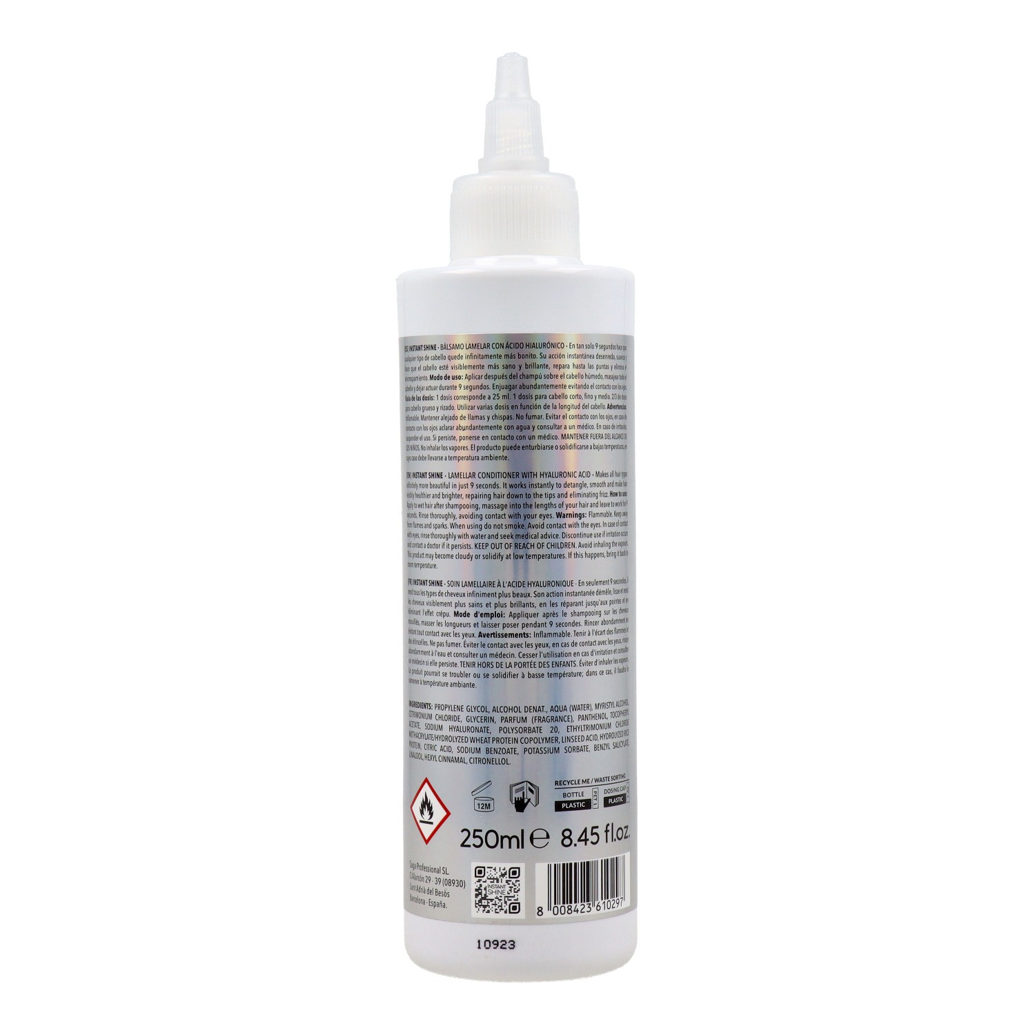 Saga Instant Shine Laminar Tratamiento 250 ml
