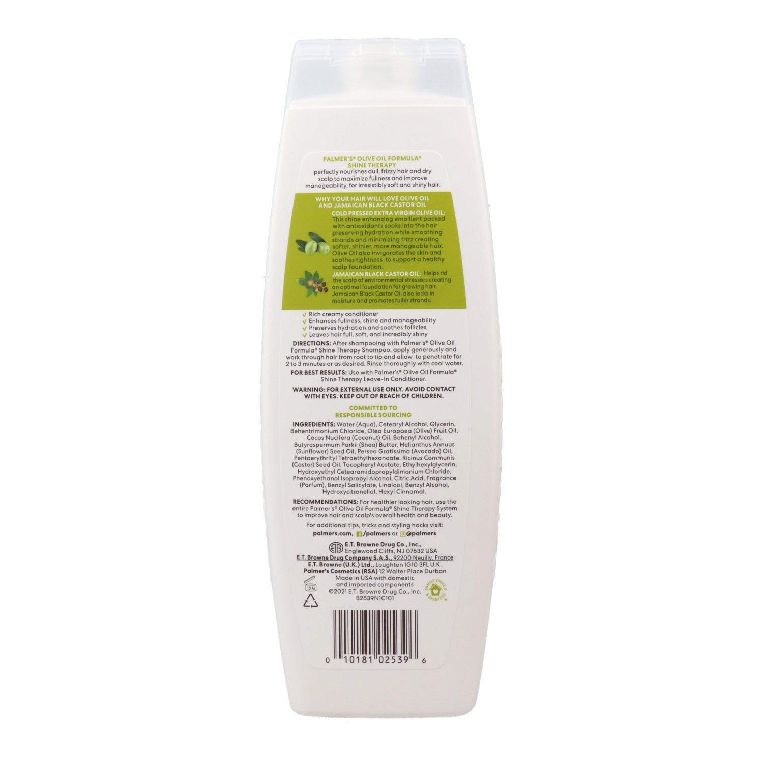 Palmers Olive Oil Shine Therapy Conditioner 400ml
