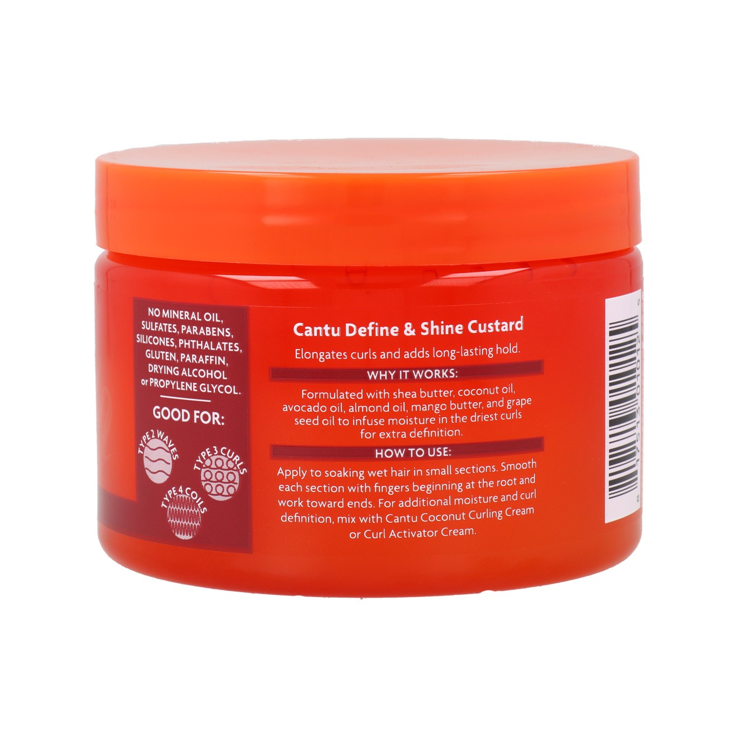 Cantu Shea Butter Natural Hair Define & Shine Custard 340g/12oz