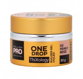 Mollon Pro One Drop Thixology Gel 03 Pearly Beige 30 gr