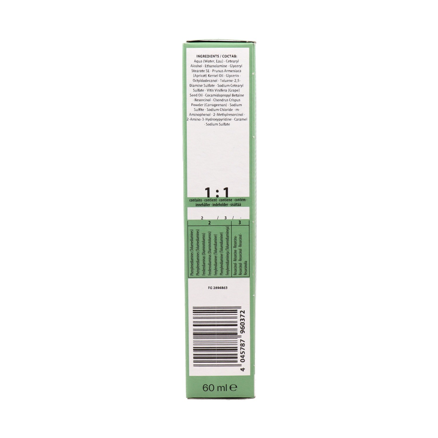 Schwarzkopf Igora Zero Amm Natural Dark Blonde 6-0 60 ml