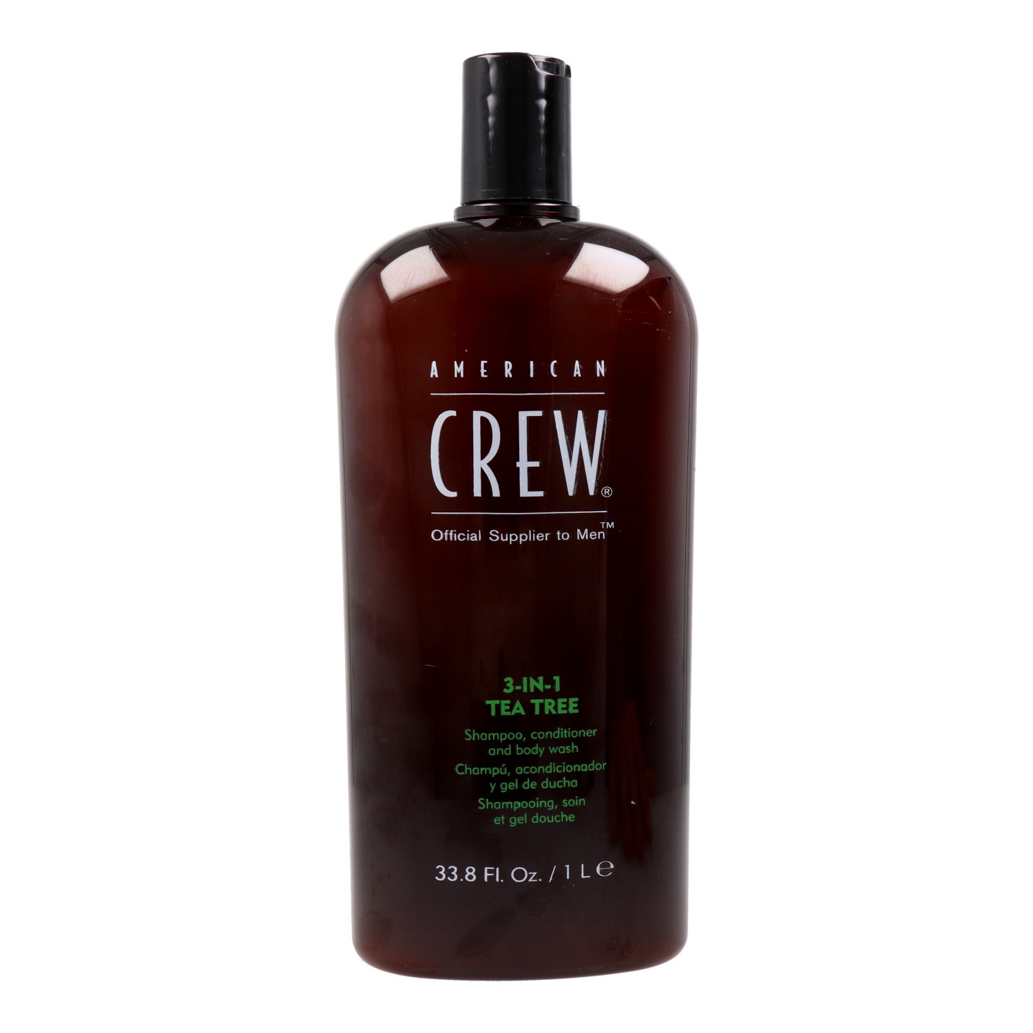 American Crew 3 In 1 Tea Tree And Body Wash Shampoo Conditioner 1000 ml