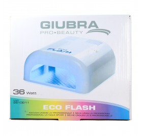 Giubra Eco Flash Lampada Secauñas Uv Pro Bianca 36W