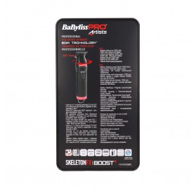 Babyliss Base Boost Black And Red Trimmer 2