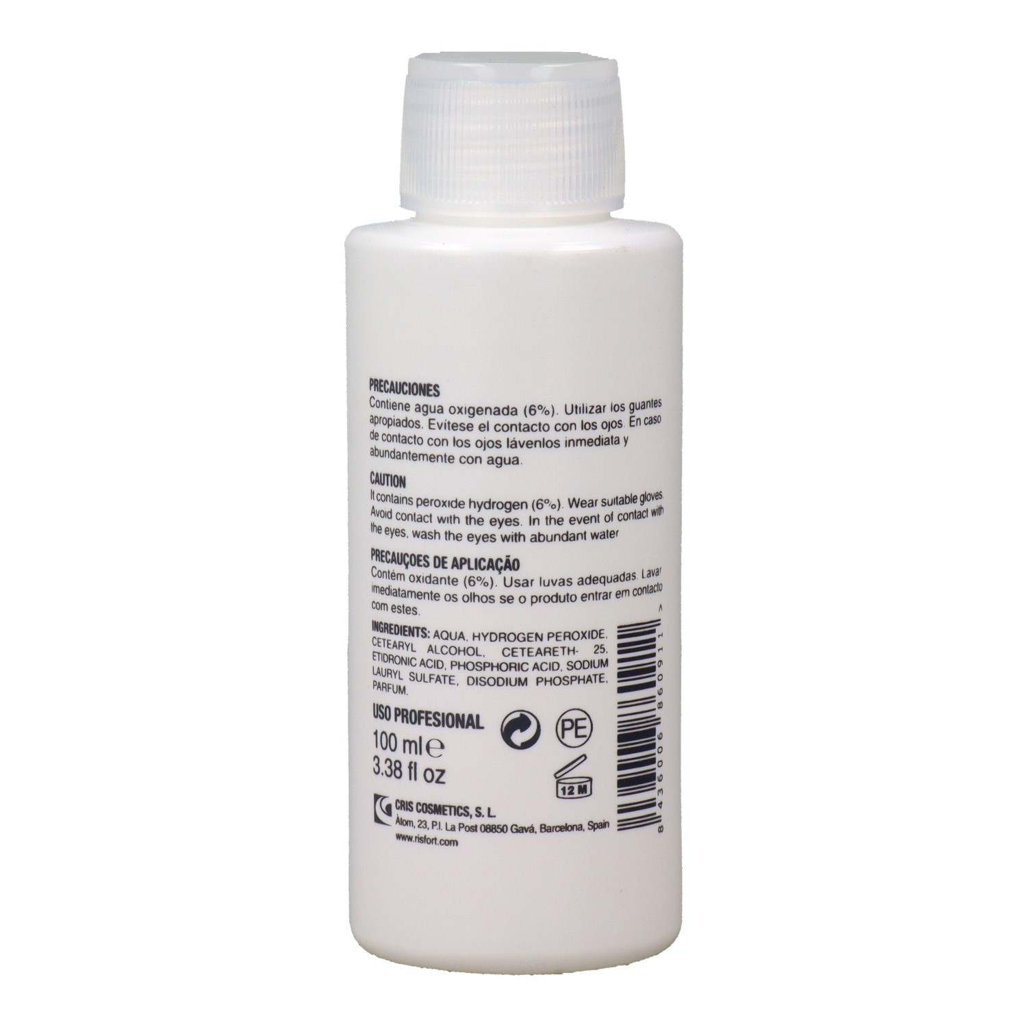 Risfort Oxidante Crema 20vol (6%) 100 ml