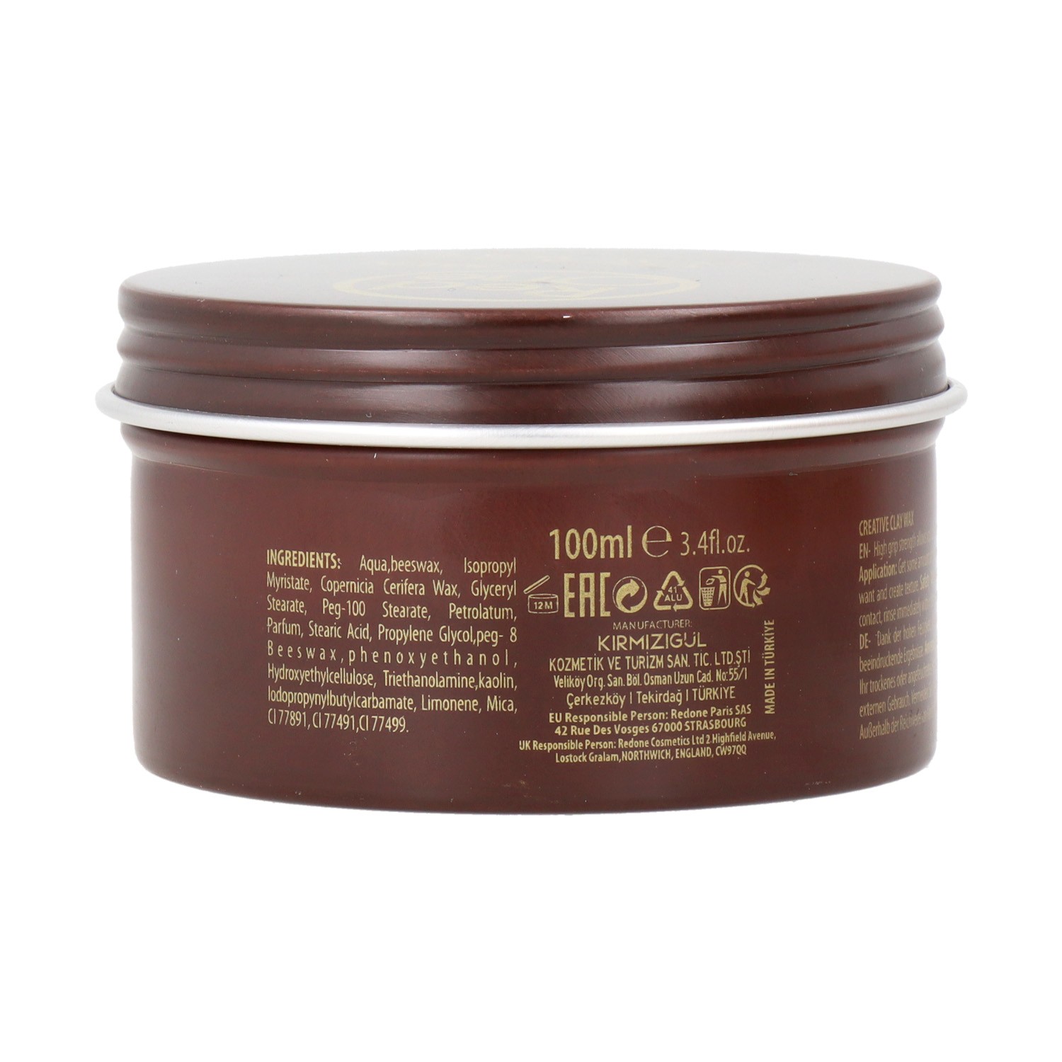 Red One Creative Clay Wax Tenue Forte Mat 100 ml
