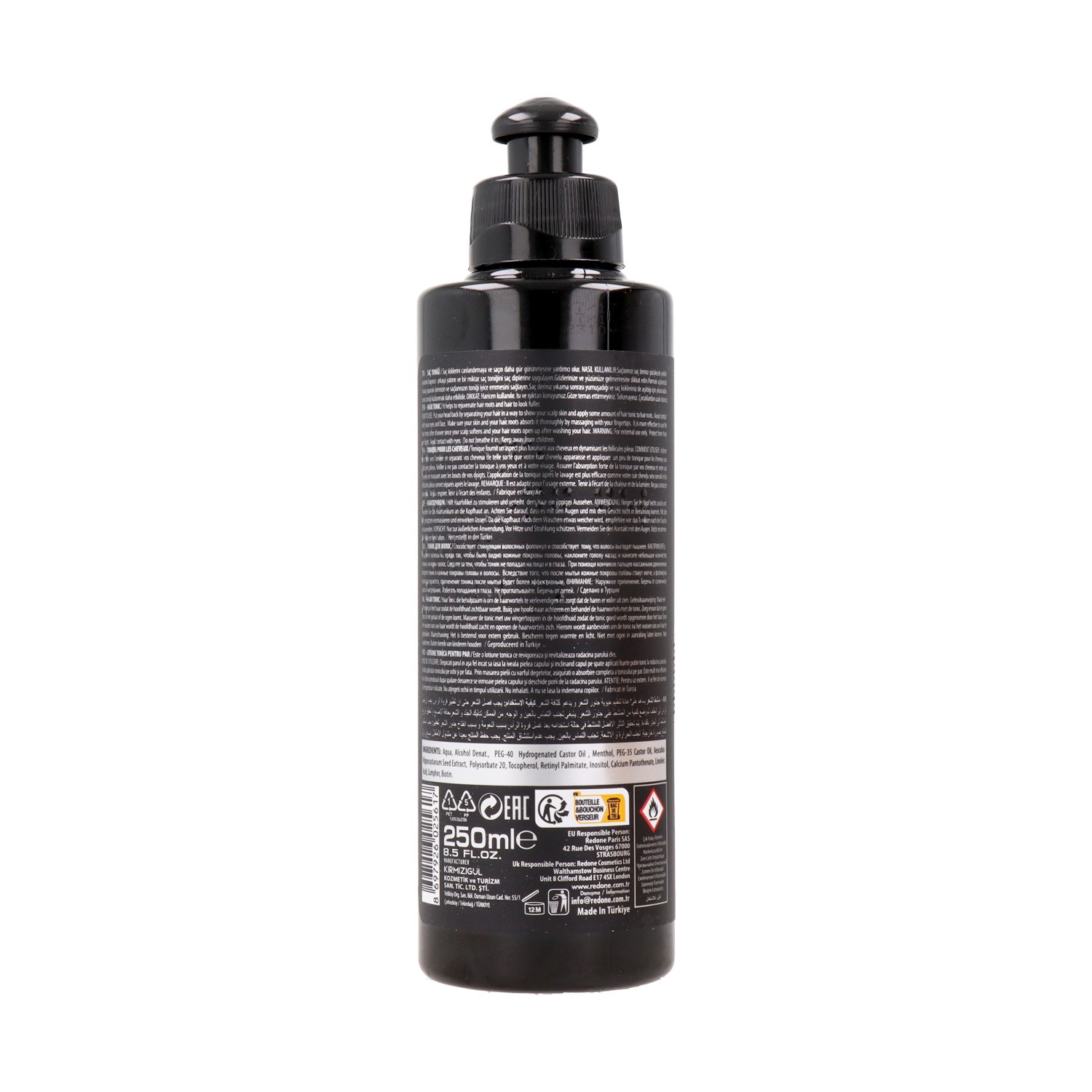 Red One Tonique Capillaire Menthol Frais 250 ml