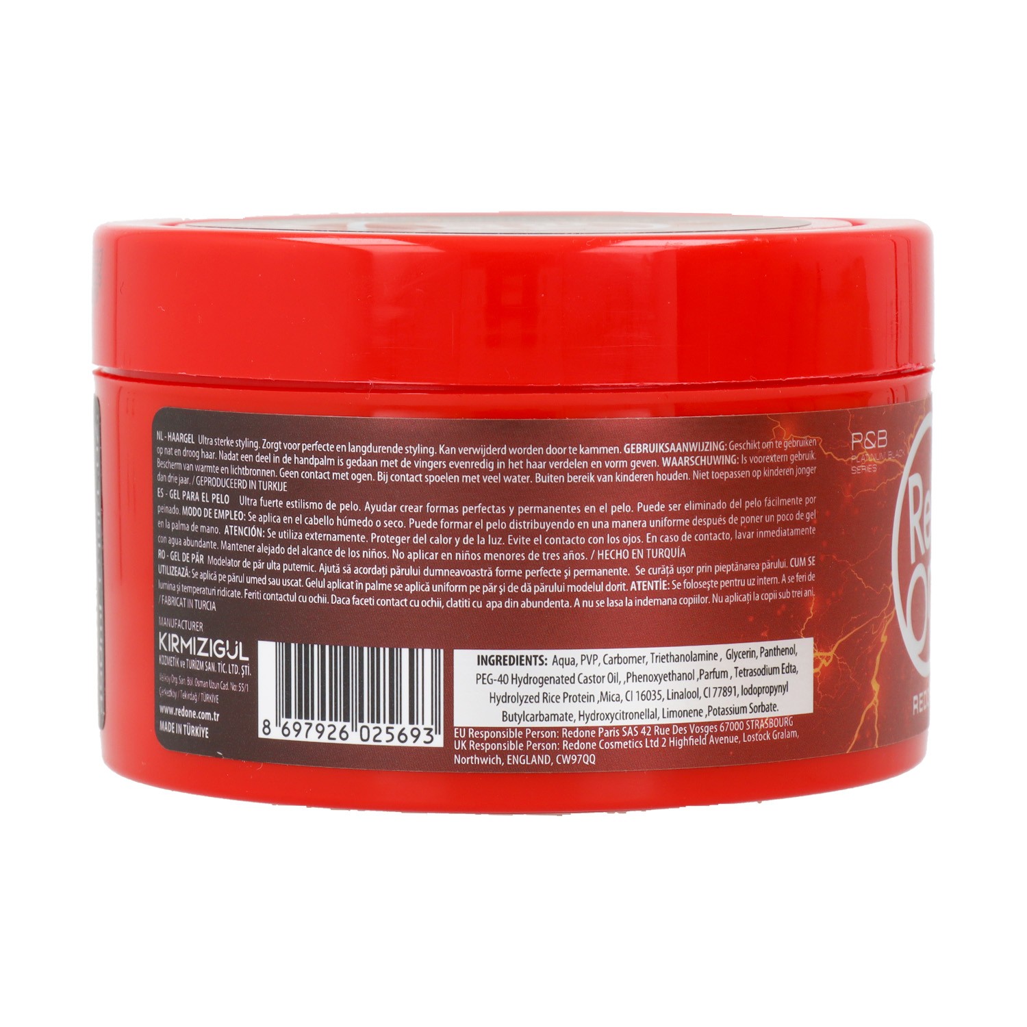 Red One Magic Power Gel Capillaire Rouge 450 ml