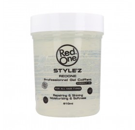 Huile de noix de coco pour cheveux professionnels Red One Style'z 910 ml
