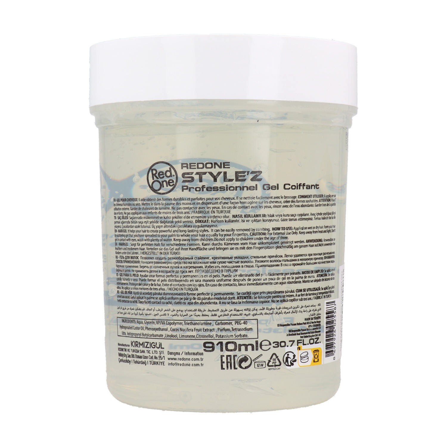 Red One Style'z Professional Hair Coconut Oil 910 ml