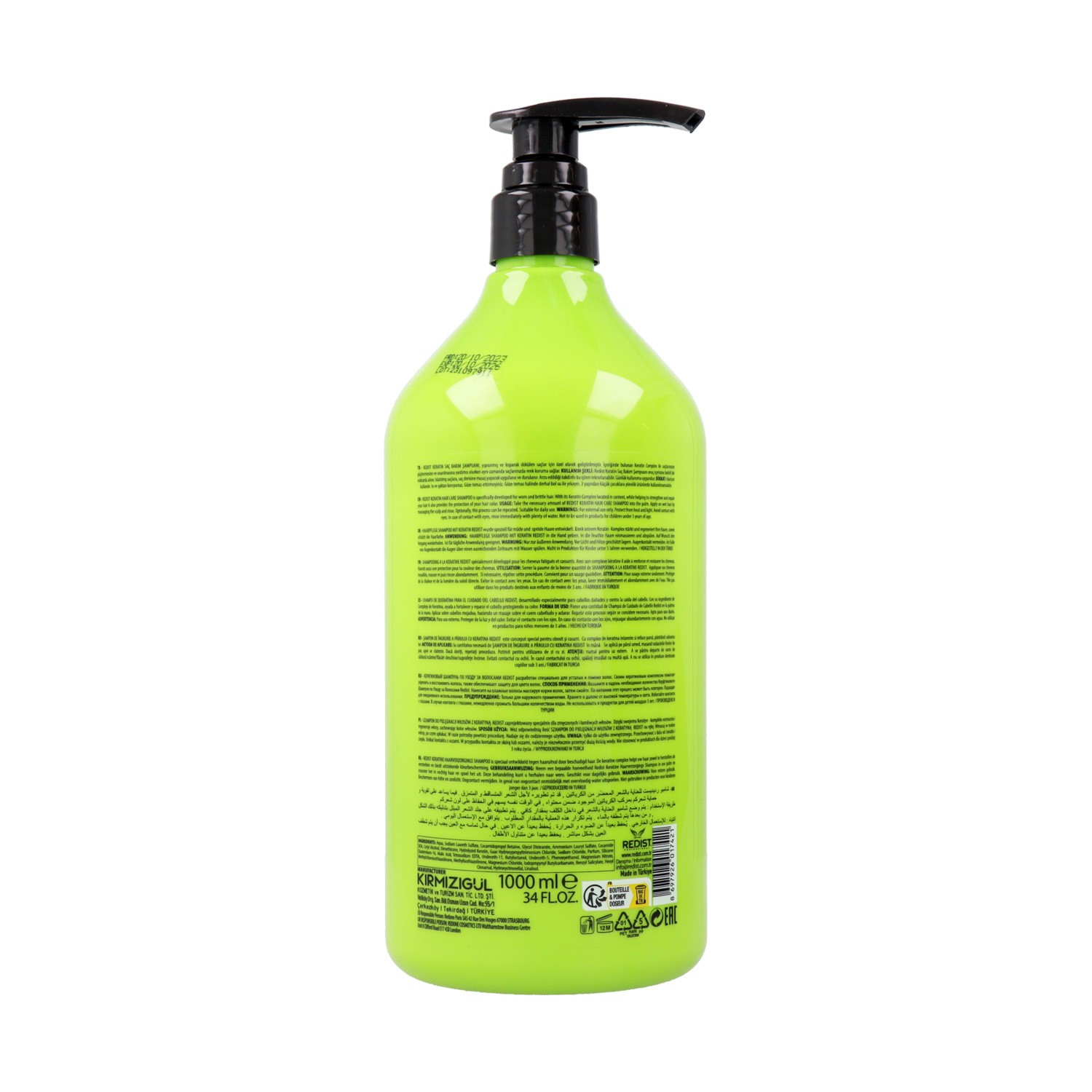 Redist Hair Care Keratin Complex Champú 1000 ml