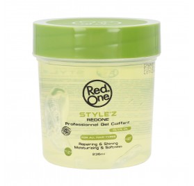 Red One Style'z Gel Cheveux Professionnel Olive 236 ml