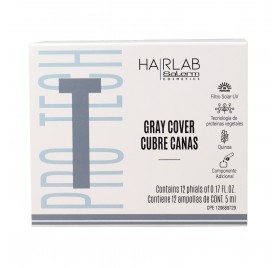Salerm Hairlab Gray Cover Cubre Canas 12 X 5 ml