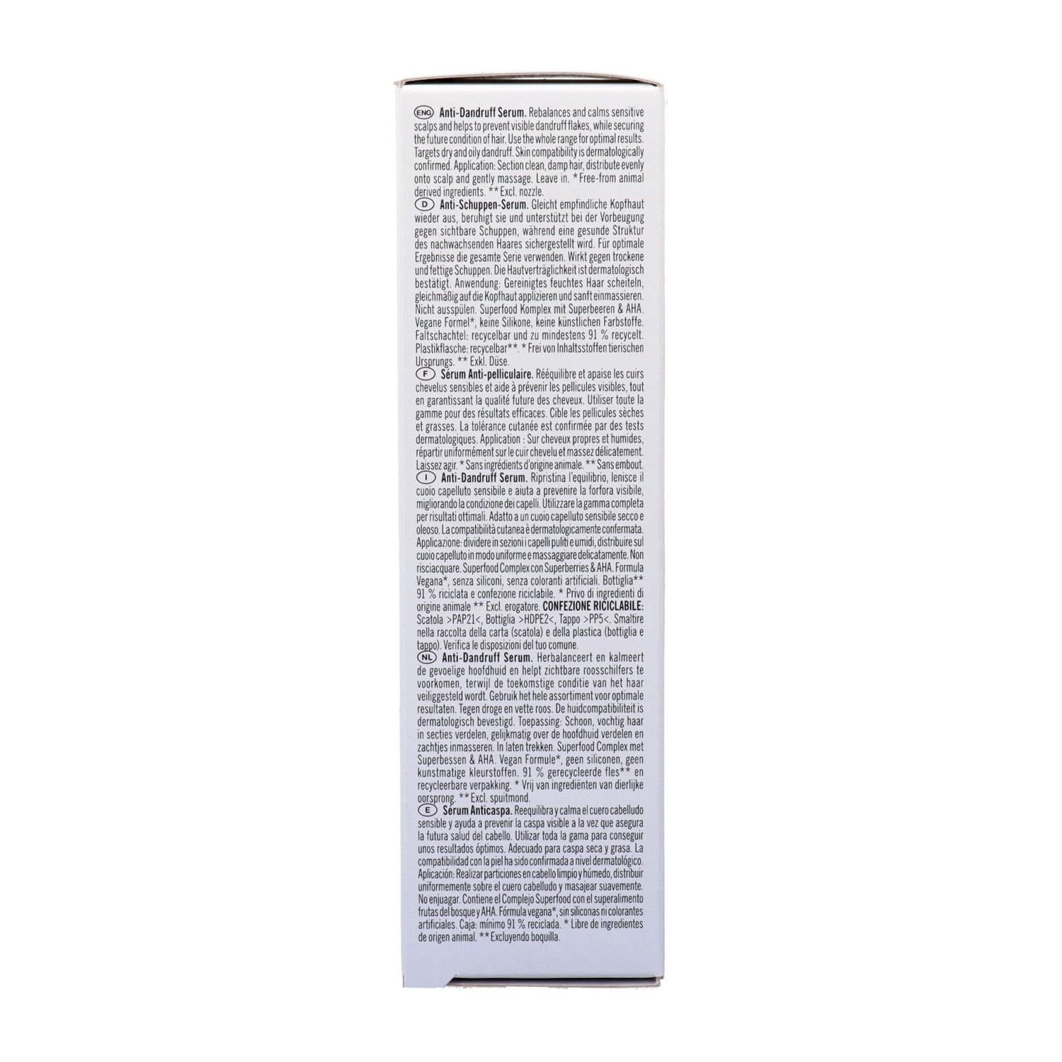 Schwarzkopf Bonacure Anti-Dandruff Serum 100 ml