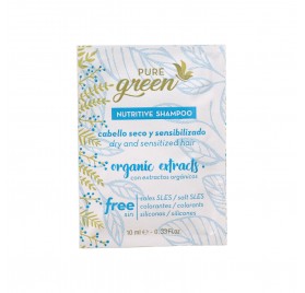Shampooing Nutritif Pure Green Sachet 10 ml