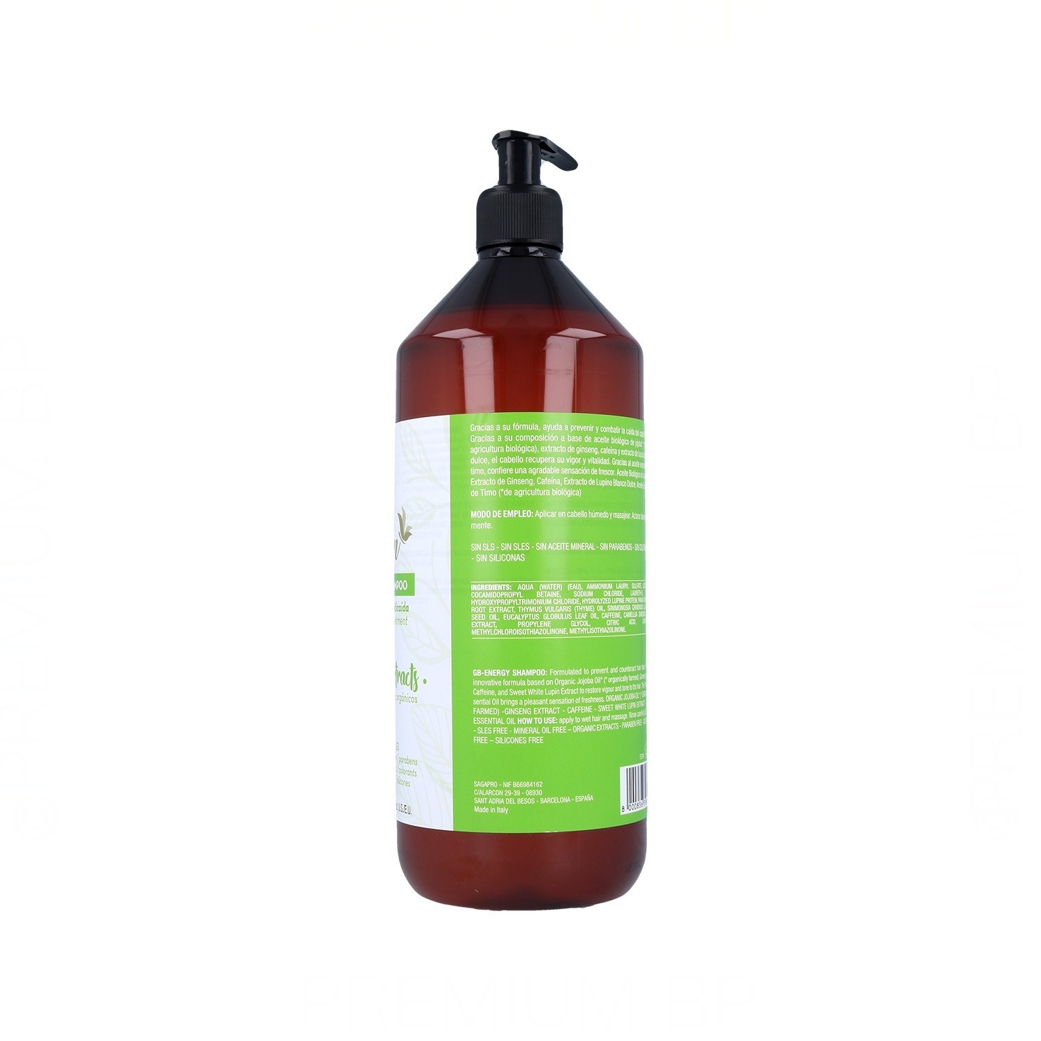 Pure Green Energy Shampoo 1000 ml