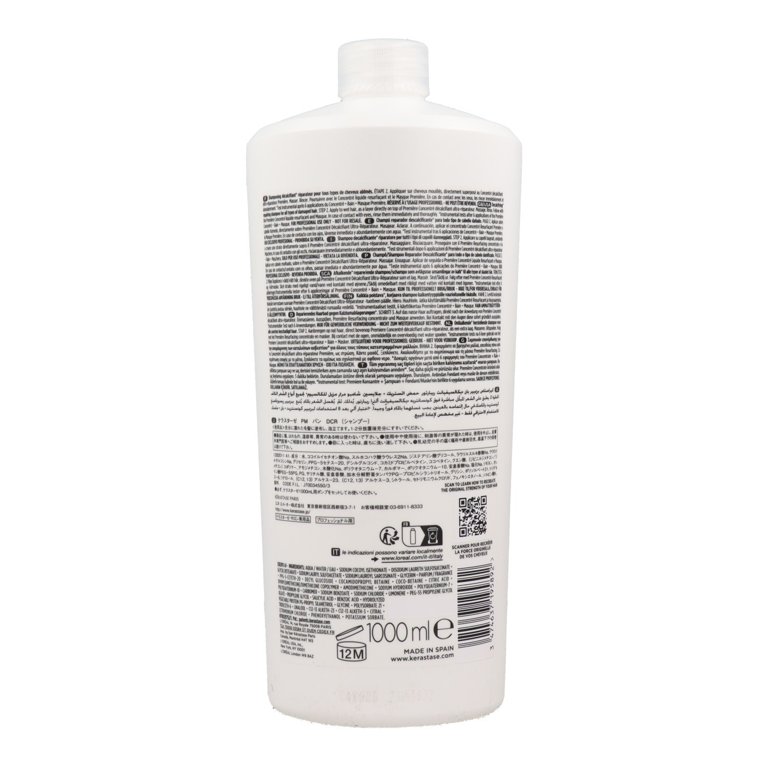Kerastase Premiere Bain Décalcifiant Réparateur Champú 1000 ml