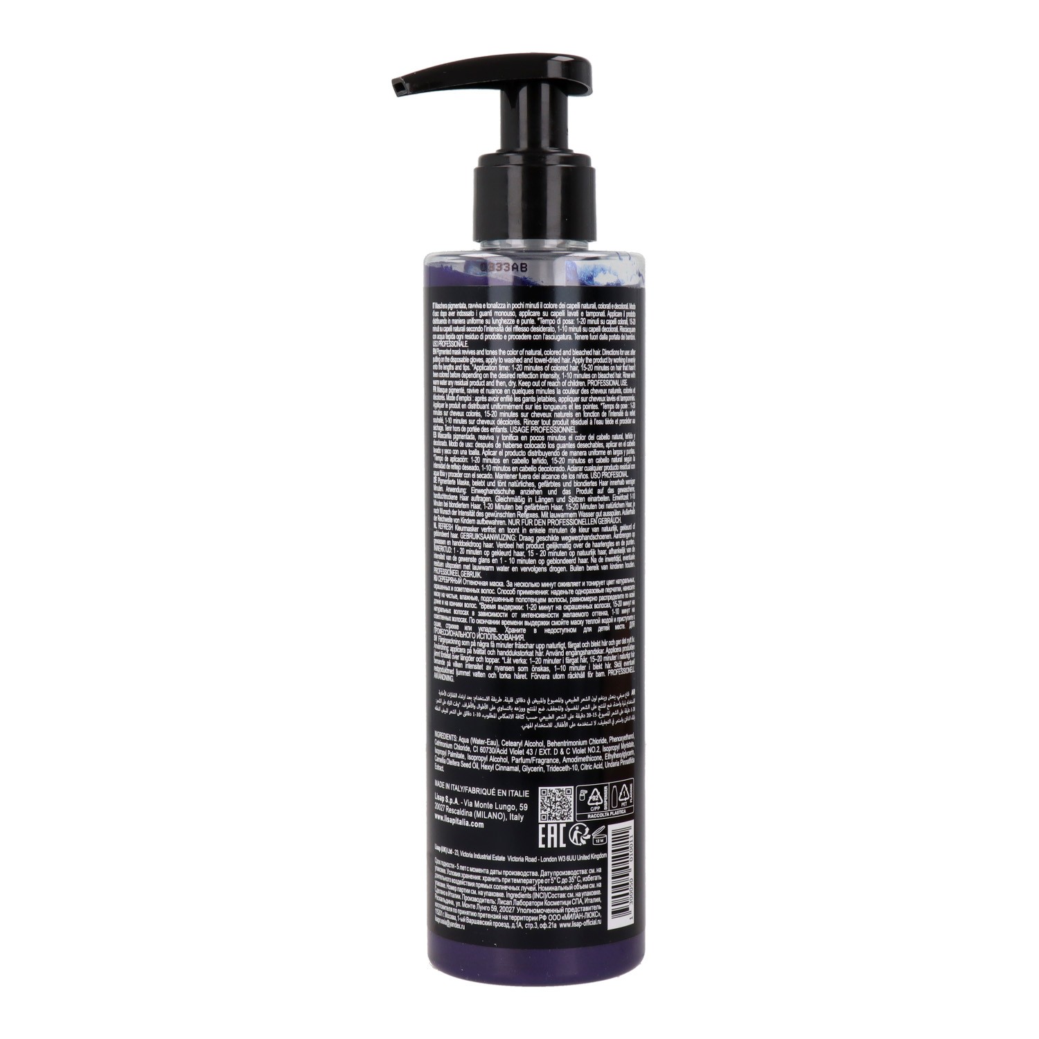 Lisap Máscara Color Prata 250 ml
