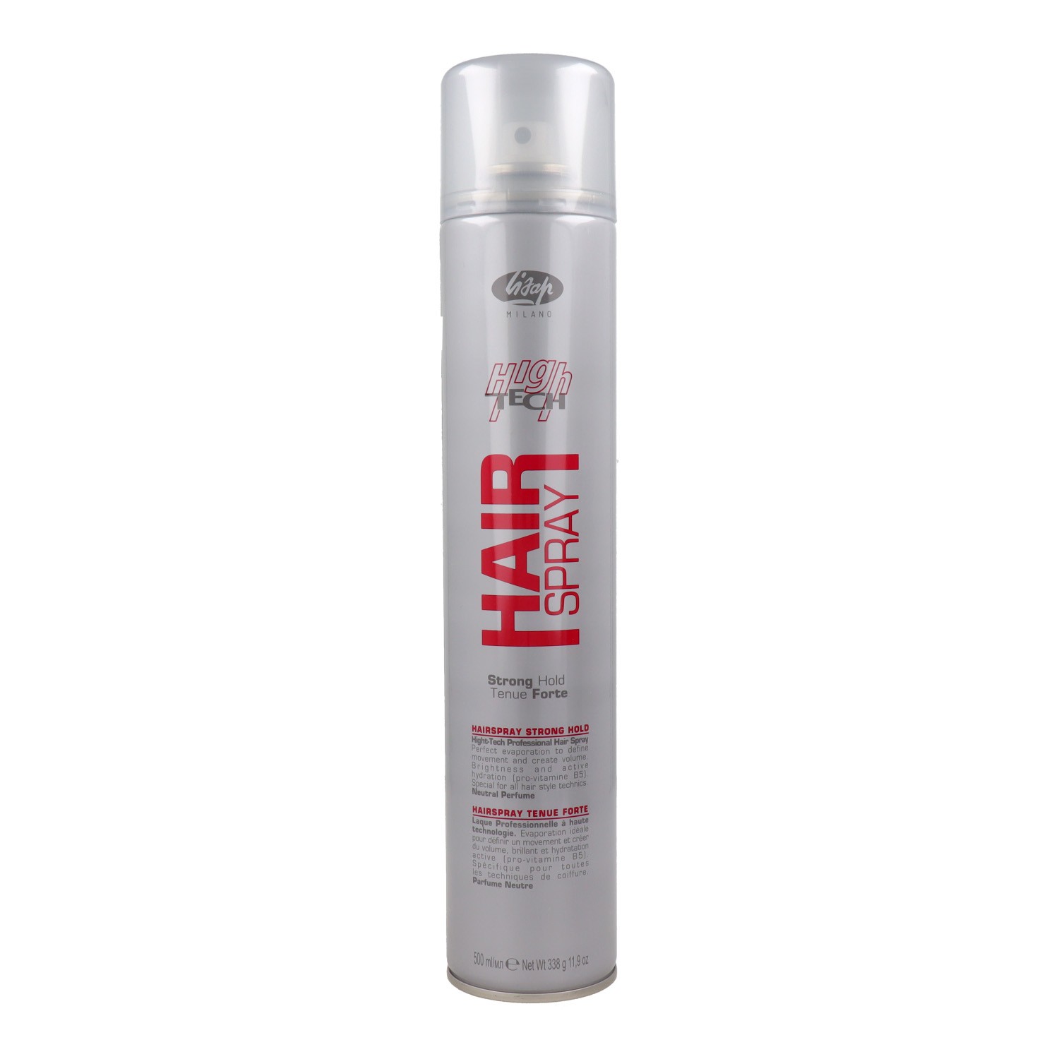Lisap High Tech Hair Laca em spray de fixação forte 500 ml