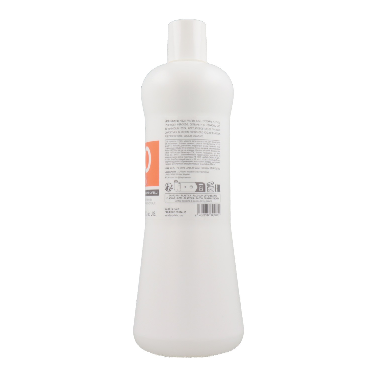 Lisap Emulsione Ossidante 3% 10 Vol 1000 ml