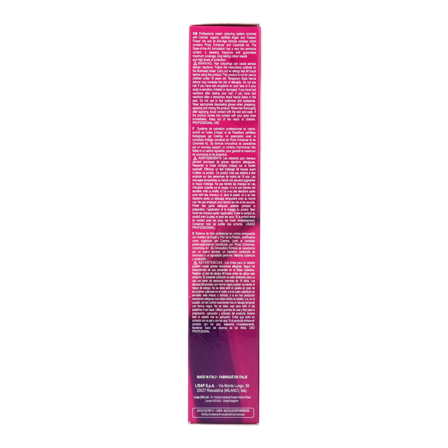 Lisap Lk Opc Color 7/0 Rubio 100 ml