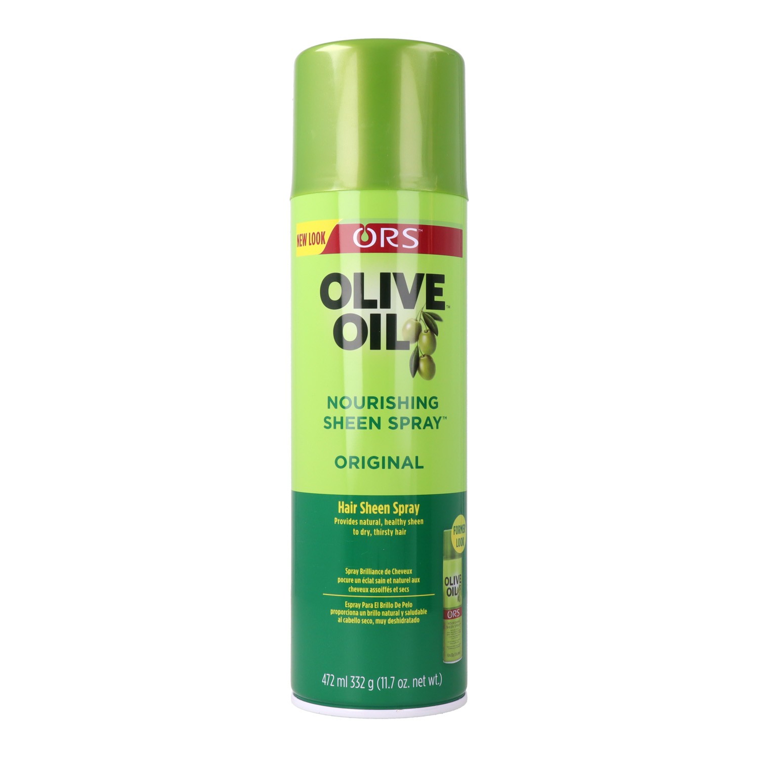 Ors Olive Oil Sheen Spray Com Óleo Do Coco 240 ml