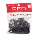 Red Kiss Rubber Band Large 150 Piezas Gomas De Cabello