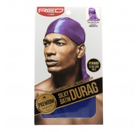 Red Kiss Silky Satin Durag Assorted Hair Cape