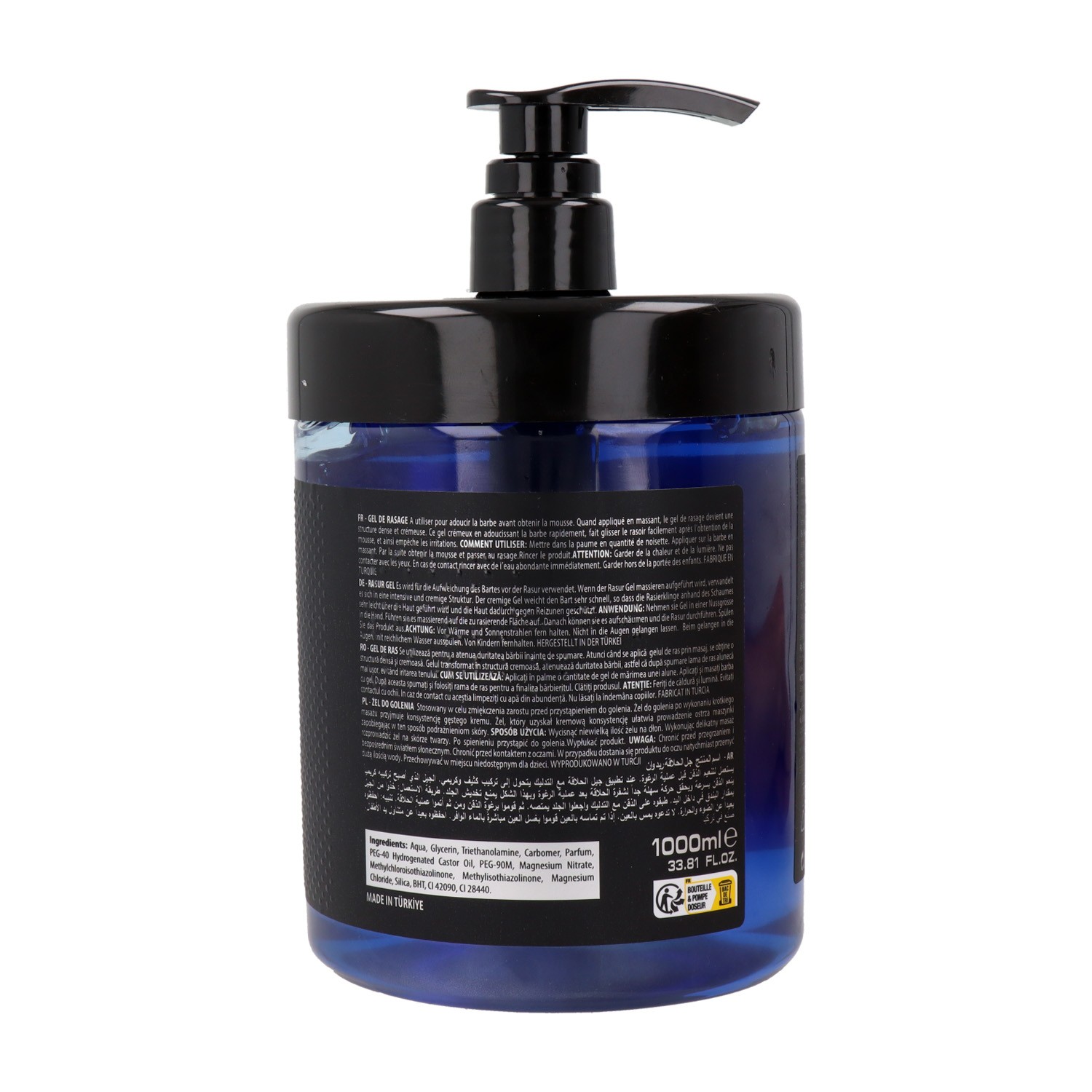 Red One Men Shaving Transparent Face Fresh High Gel 1000 ml